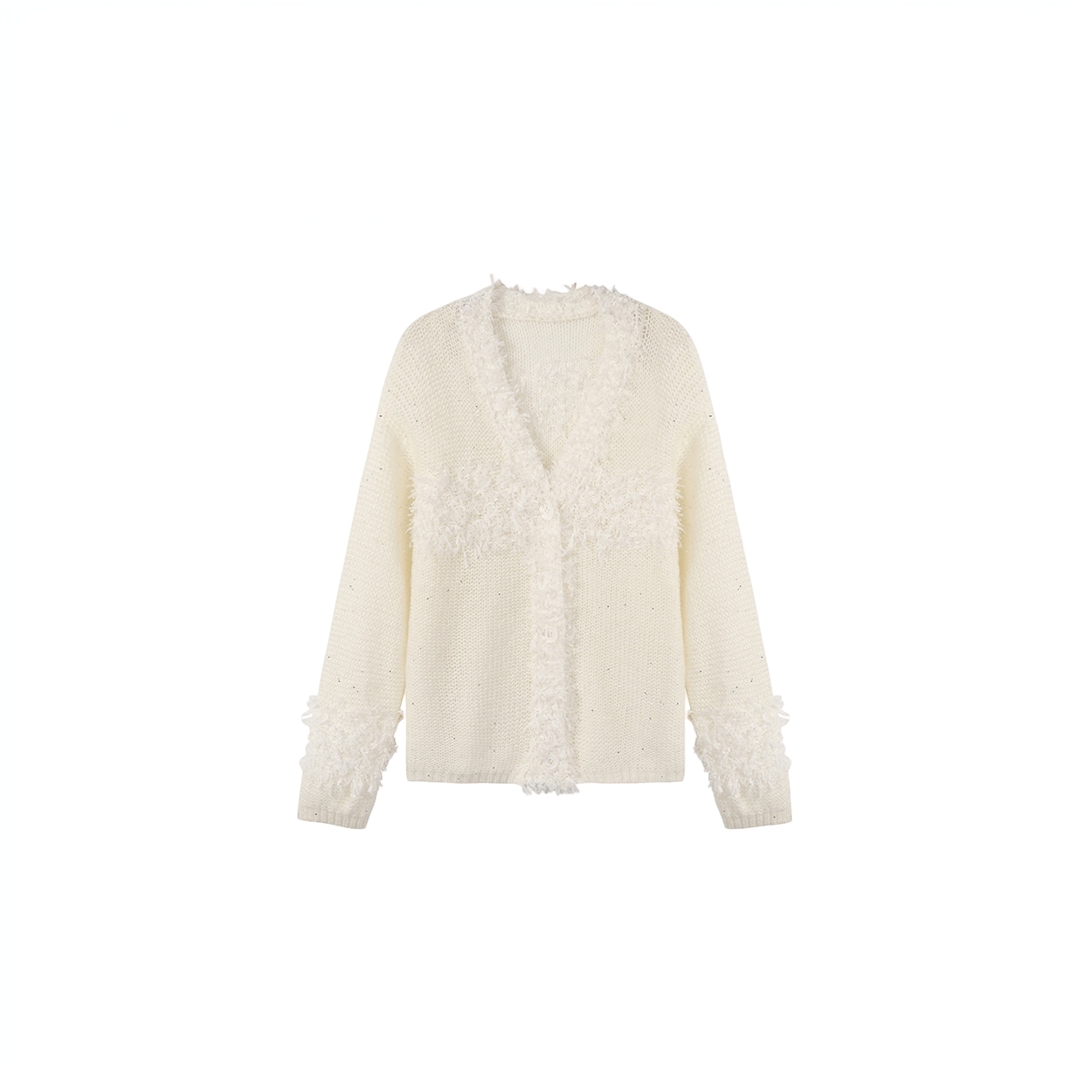 千金风高贵气质丝光羊毛外套针织衫女上衣时尚名媛轻奢8812-2