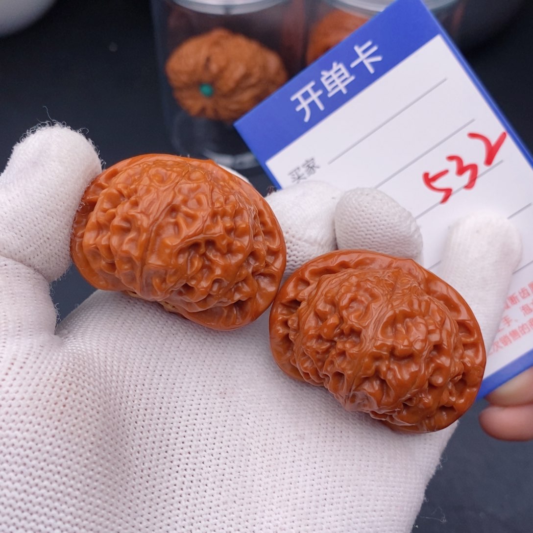 文玩核桃把件42宫灯532