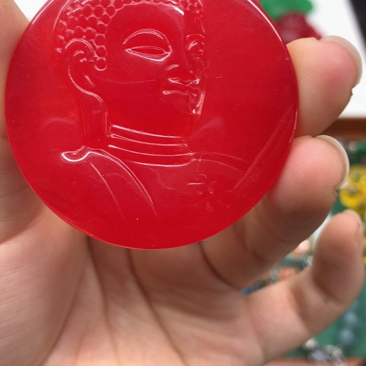 颈饰未镶嵌翡翠吊坠