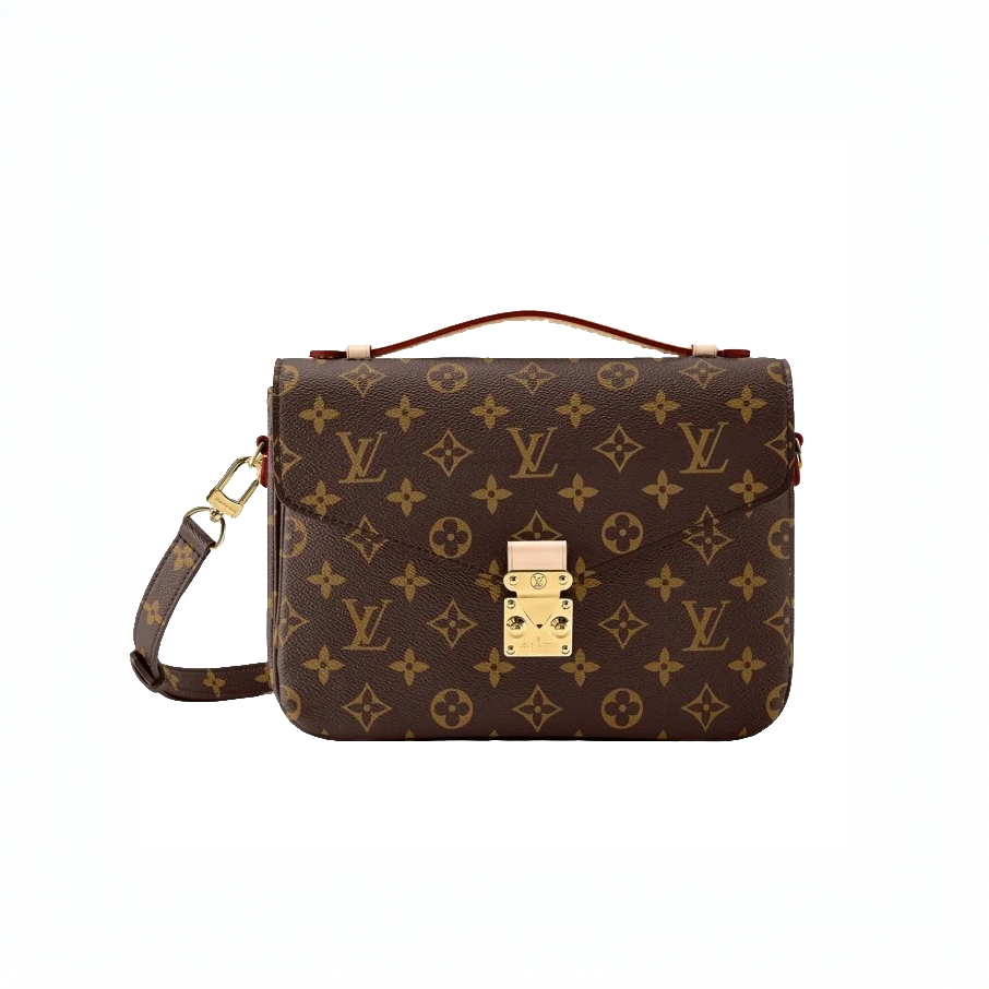 99新 LouisVuitton/路易威登 老花邮差包单肩包斜挎包/精选