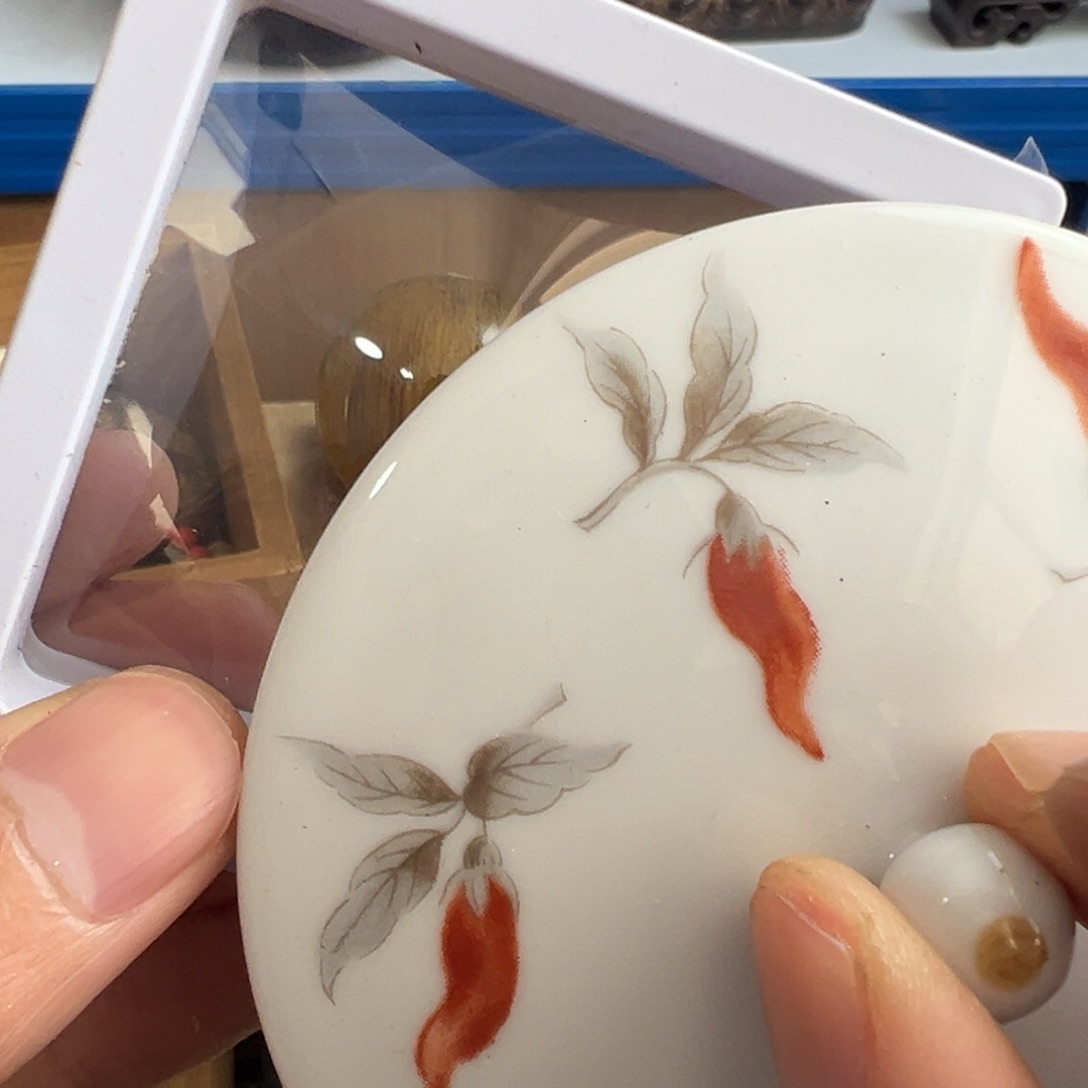 紫砂茶叶盒现代工艺美术瓷器