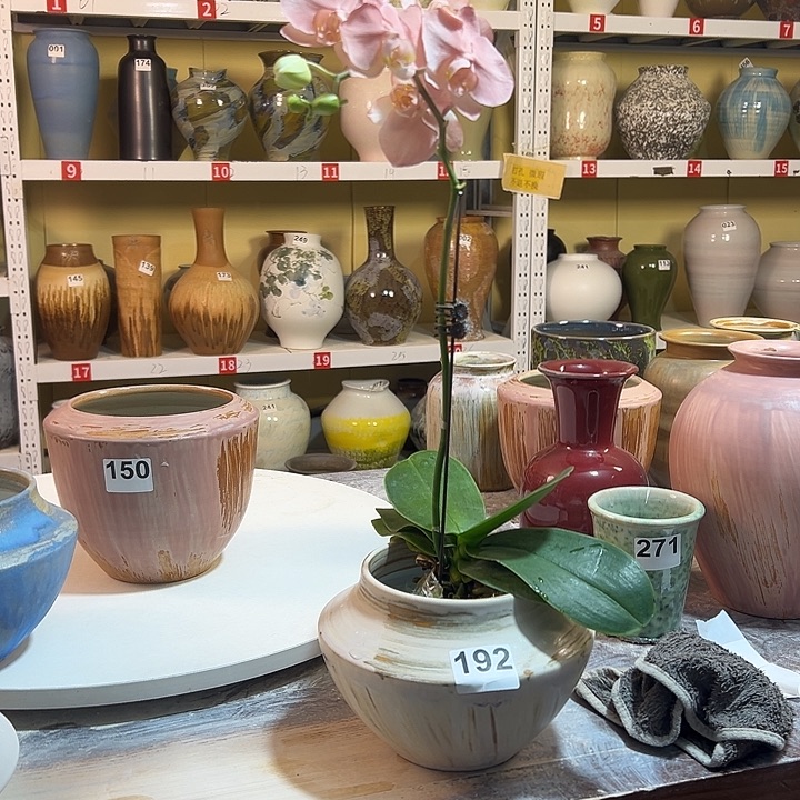 向***️白泥花瓶摆件摆件。192