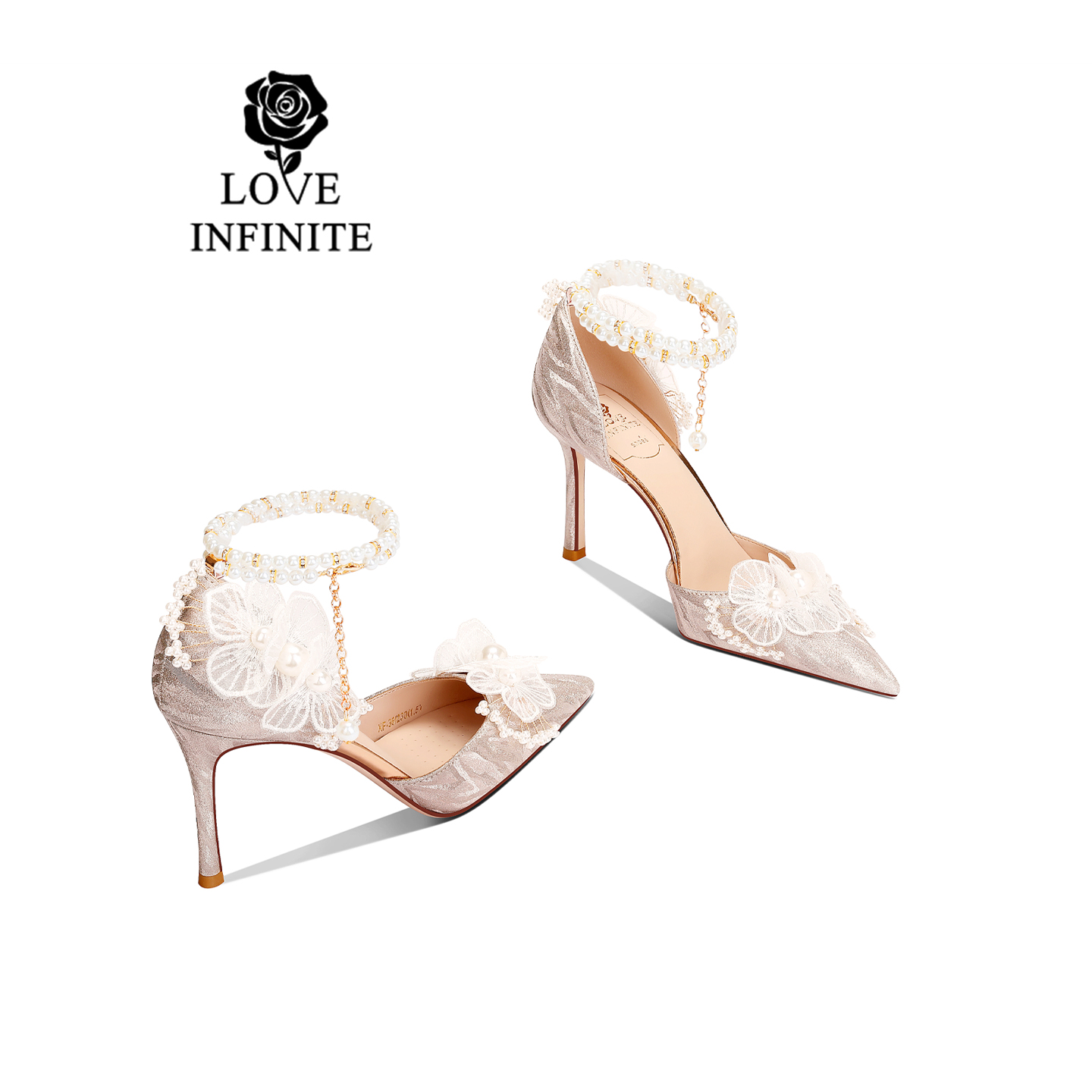 纪念日2026年新款婚鞋纪念日礼物成人礼精美百搭细跟法式高跟鞋