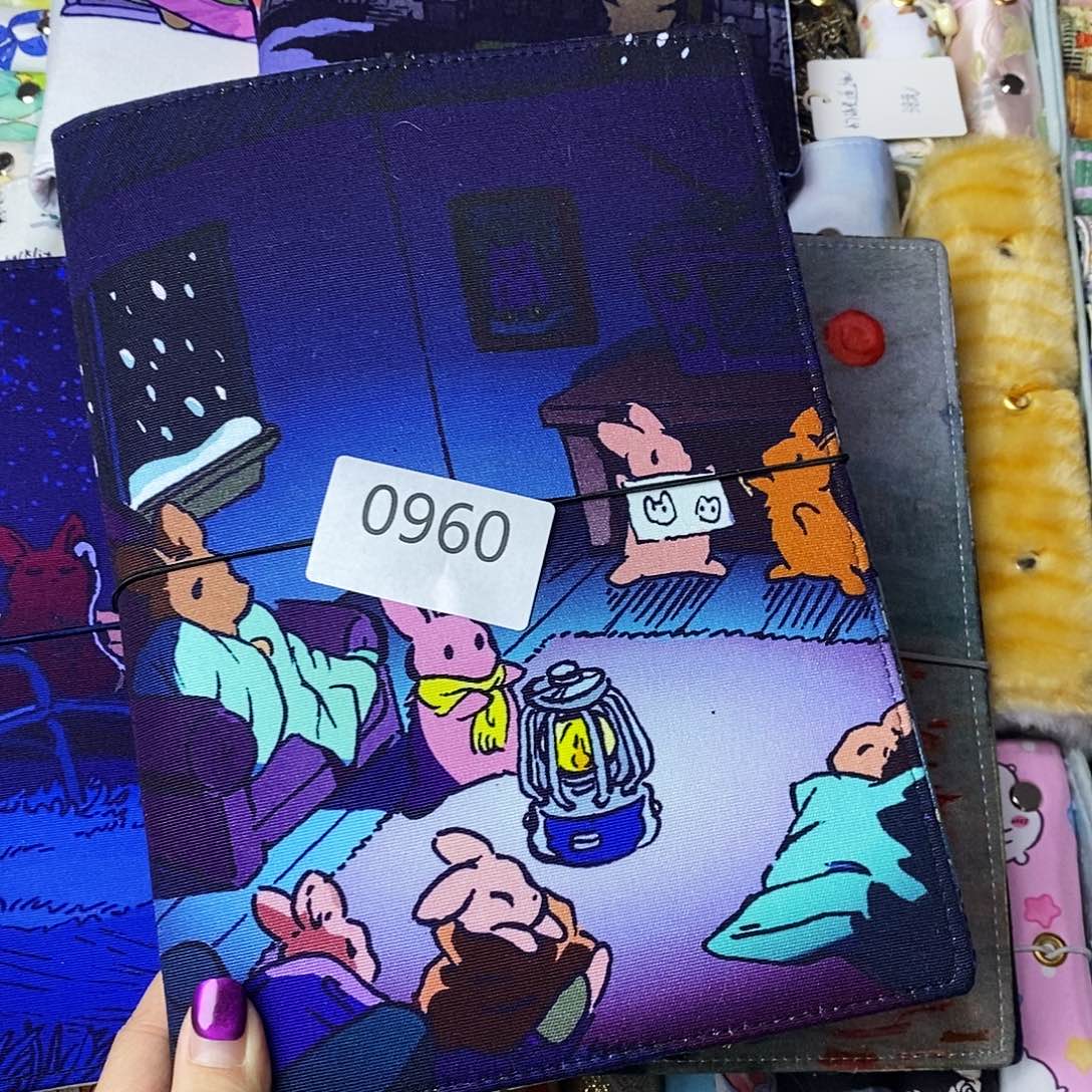 织绣A5活页不送纸960