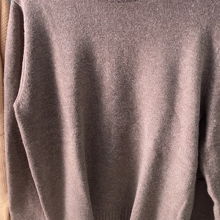7针3股线纯羊毛加厚圆领506