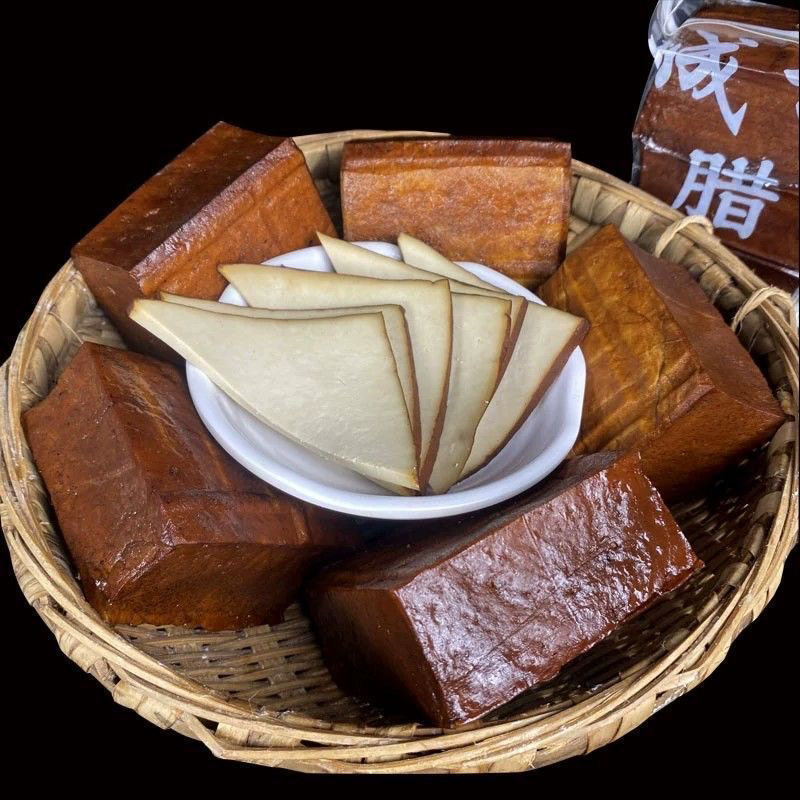 家乡特产柴火烟熏豆腐干