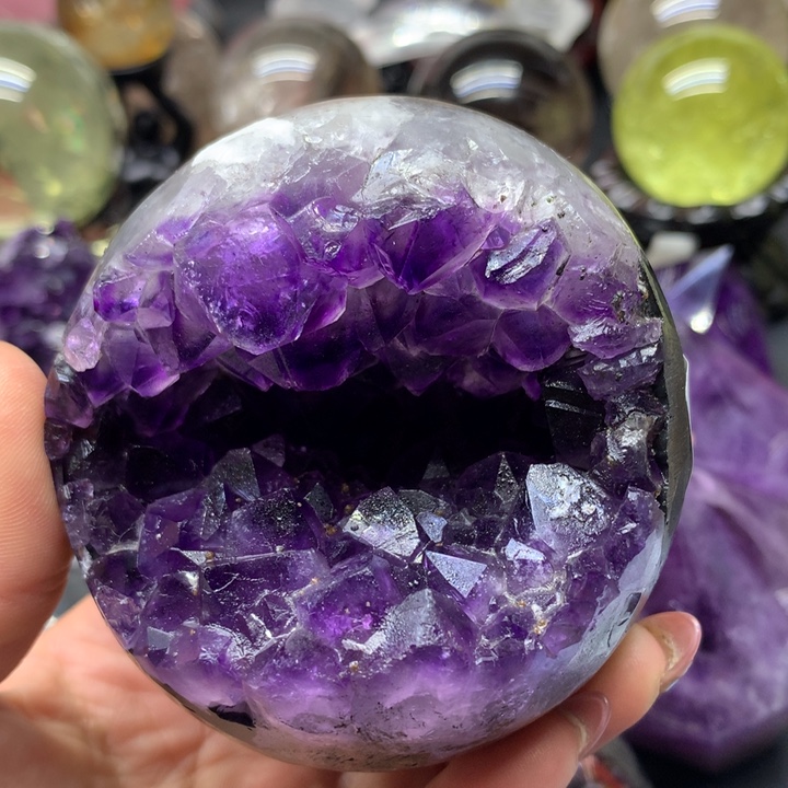 紫晶1未镶嵌0415开口笑