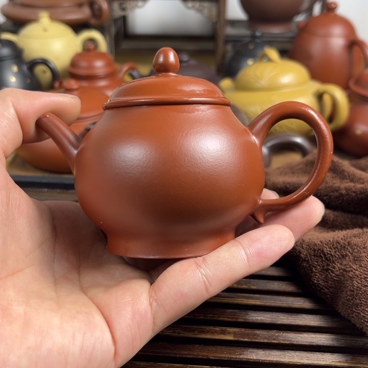 紫砂茶壶原矿紫砂半手工制作