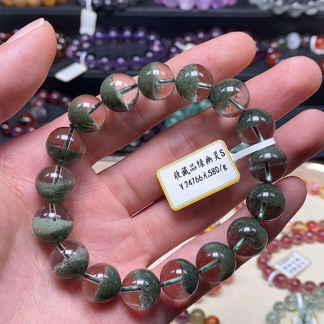 水晶手串未镶嵌手串12.5