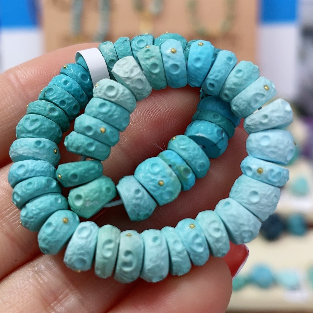 绿松石珠宝奇石未镶嵌