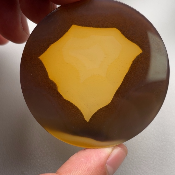 玛瑙/玉髓颈饰未镶嵌小*月