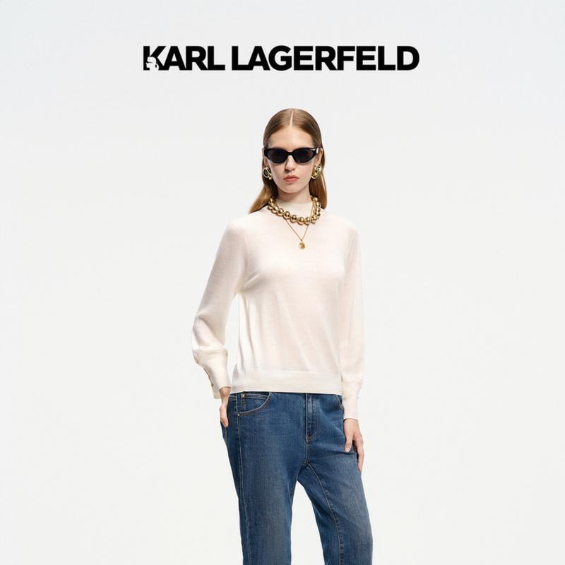 【丽公主专属】KARLLAGERFELD卡尔拉格斐冬季新款针织套K27E2313