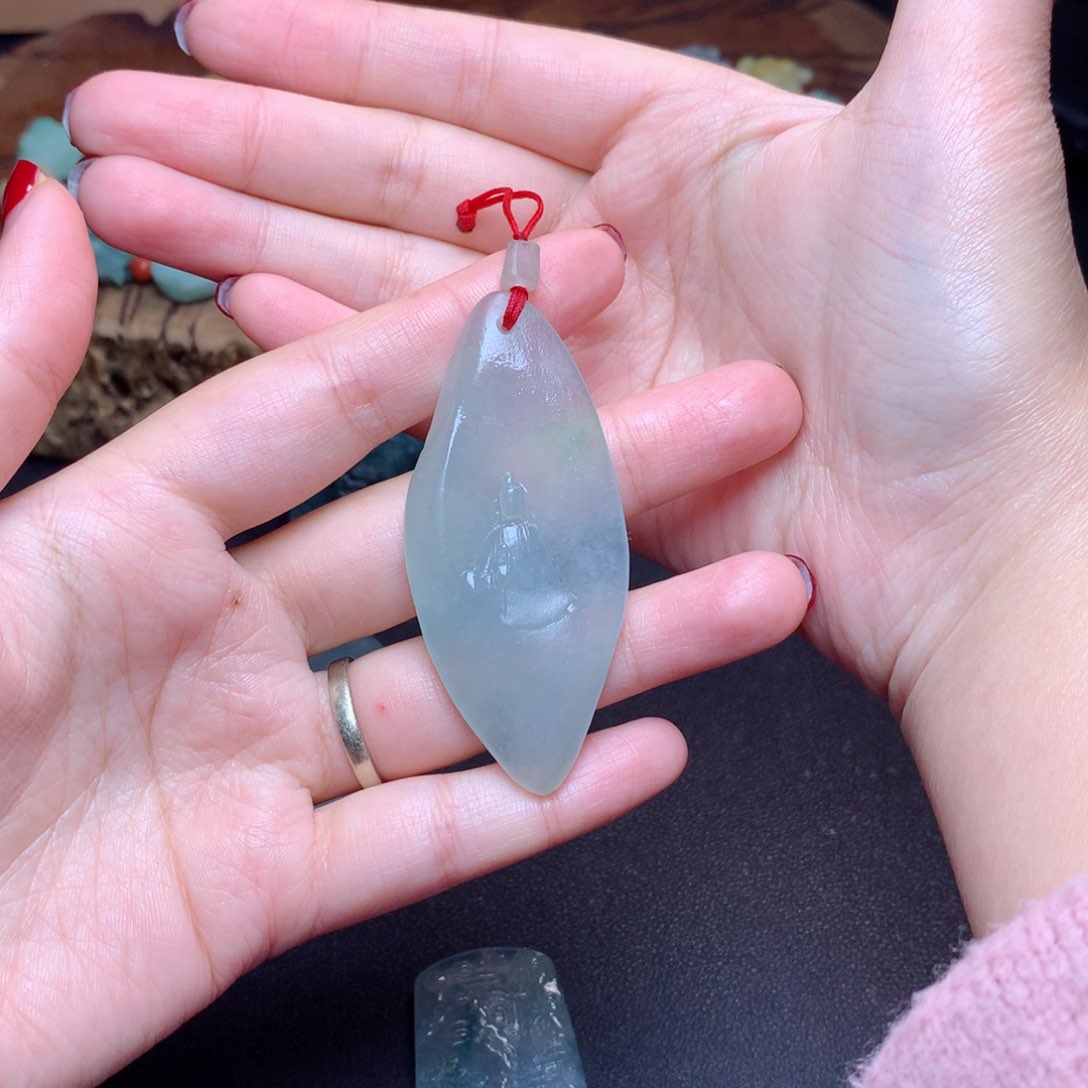 定制翡翠未镶嵌聆***健翡翠