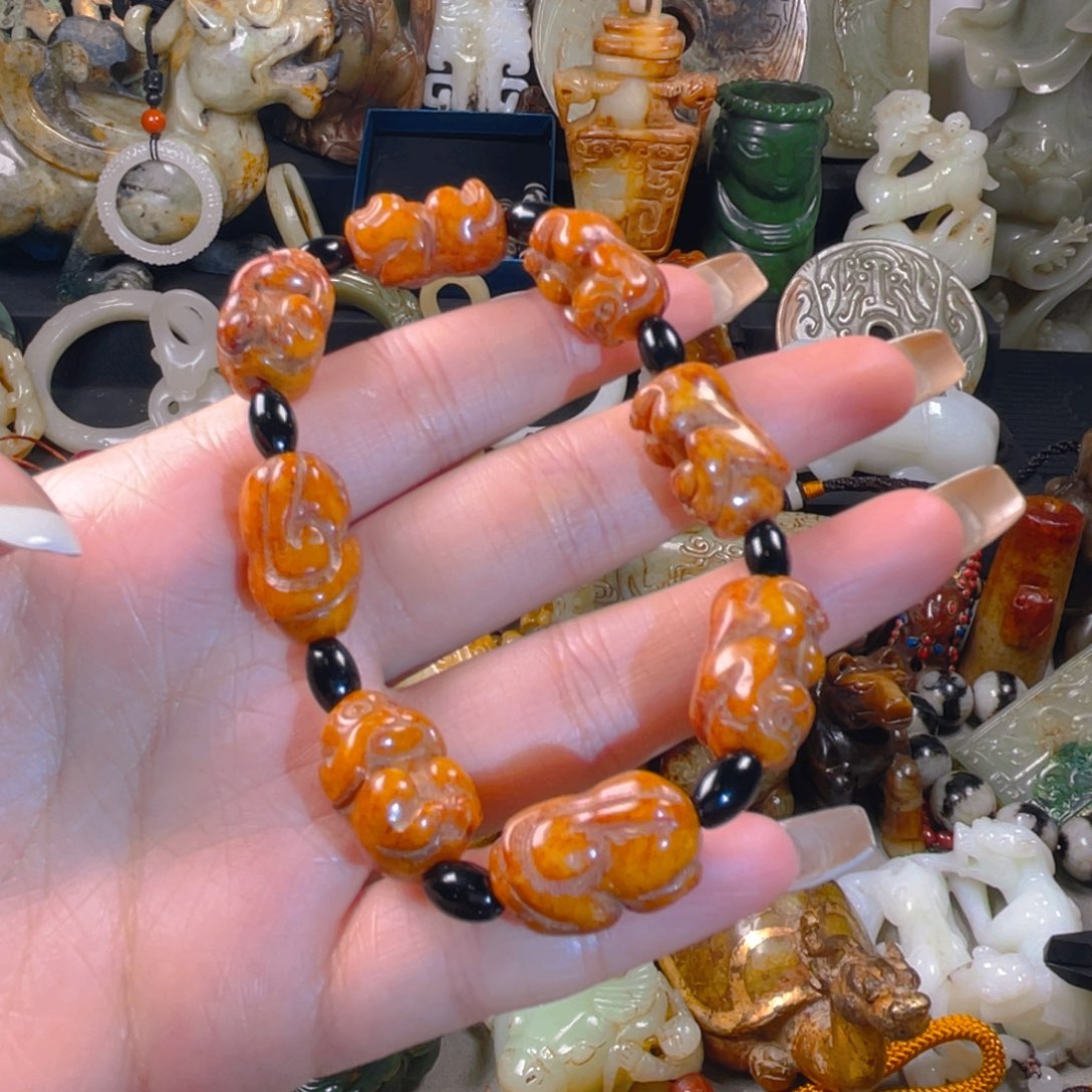 和田玉挂件未镶嵌22