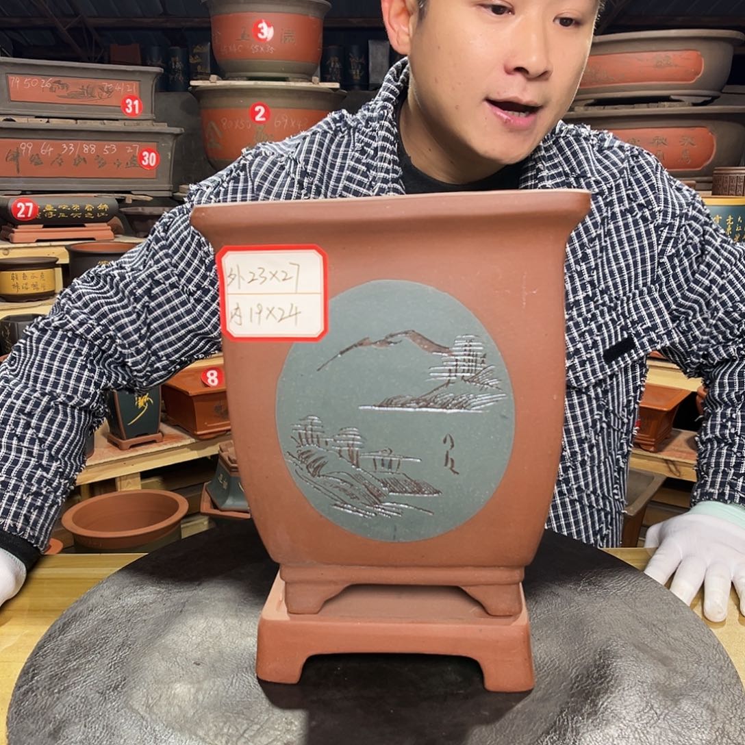 紫砂其他紫砂花盆工厂直发