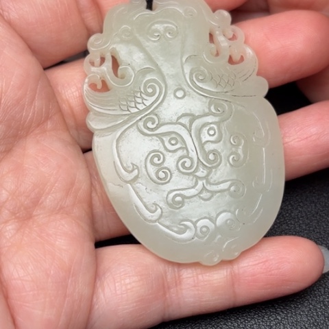 和田玉挂件未镶嵌知*