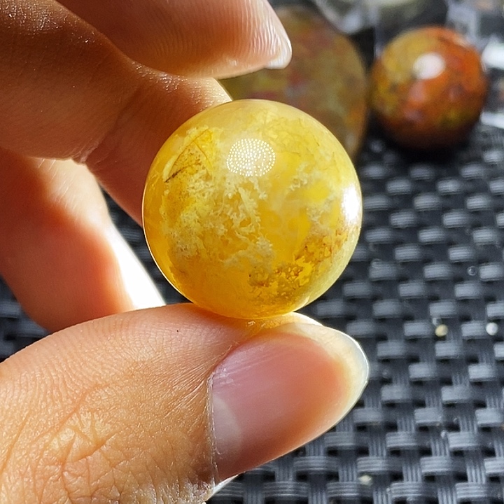 虚***具玛瑙/玉髓合金颈饰