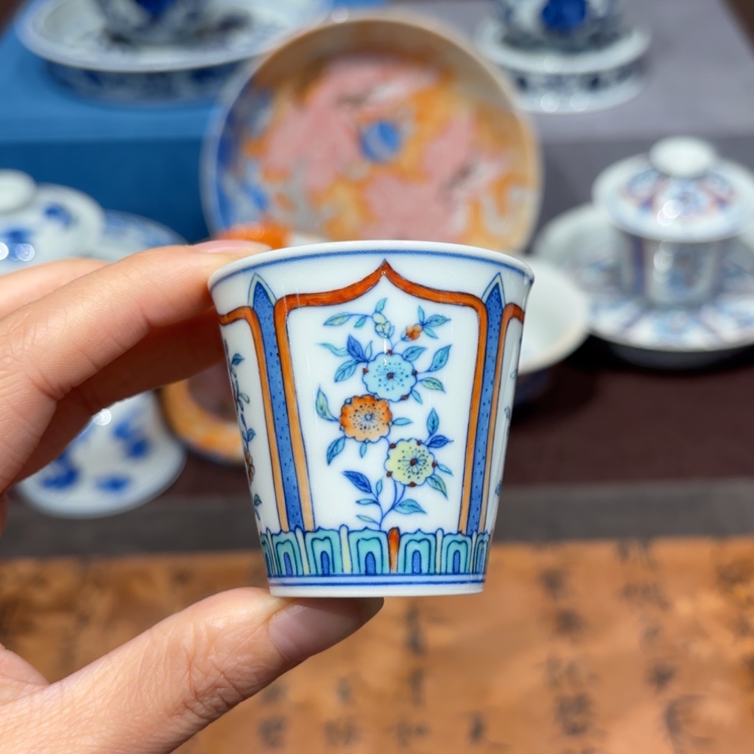 瓷片景德镇纯手工手绘
