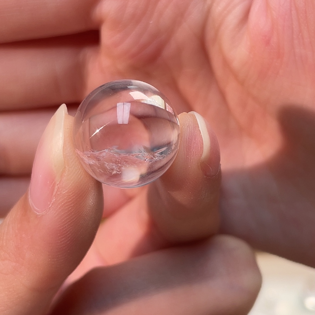 L***y未镶嵌水晶手链喜马拉雅球 90号