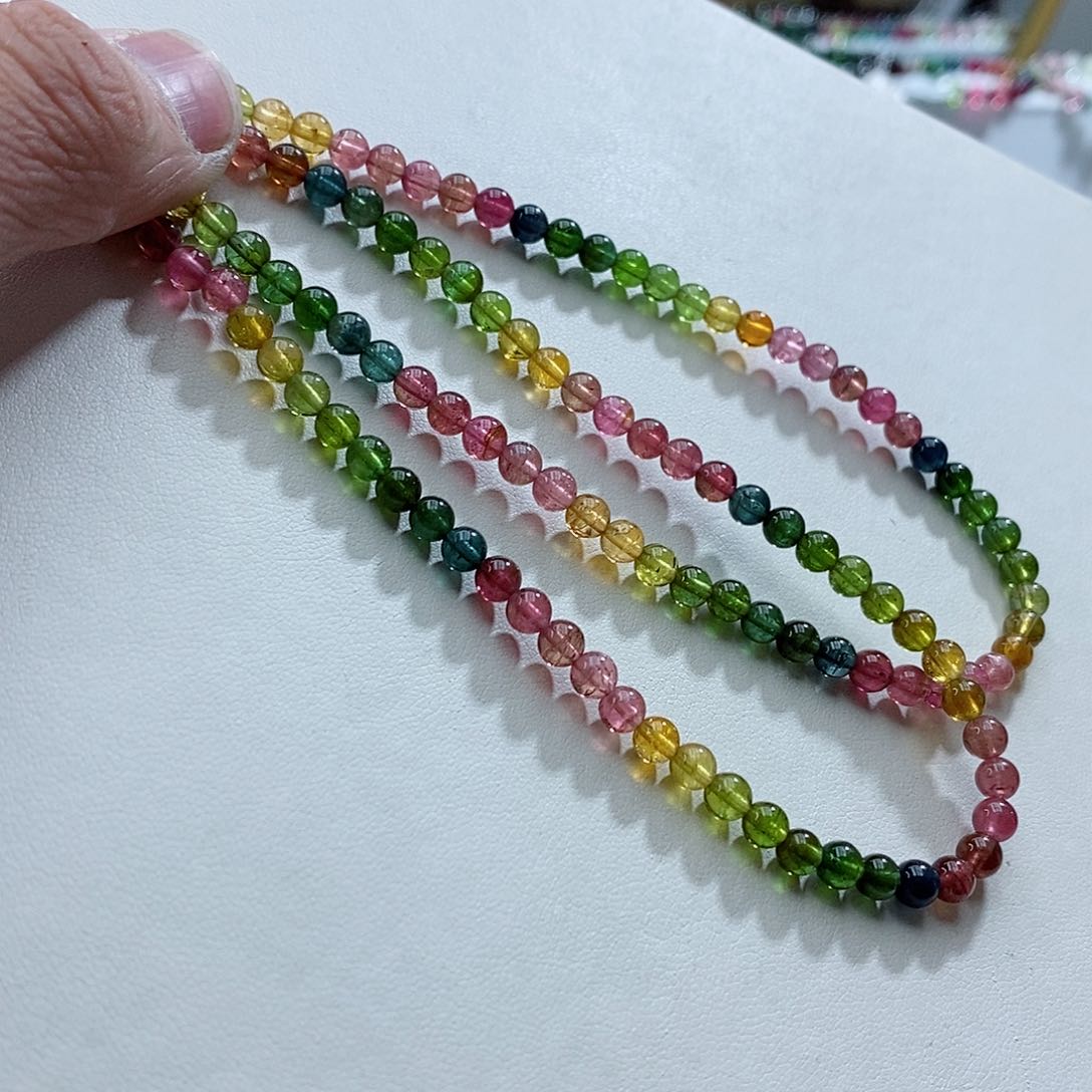 碧玺手链未镶嵌手链