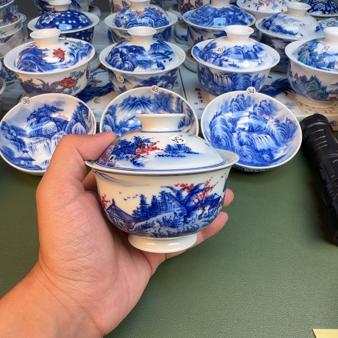 纯手工纯手绘茶具54