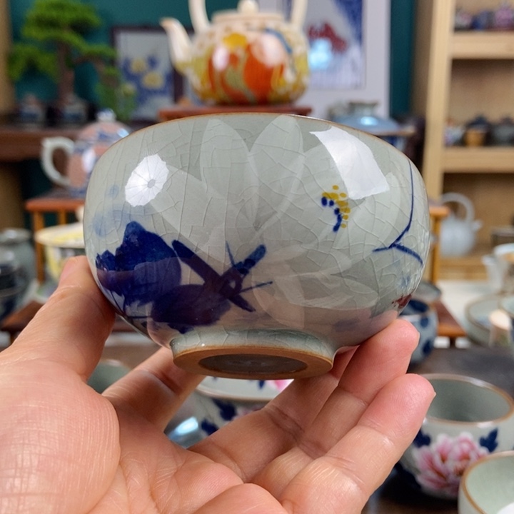 瓷片手工制作工艺精湛等特点