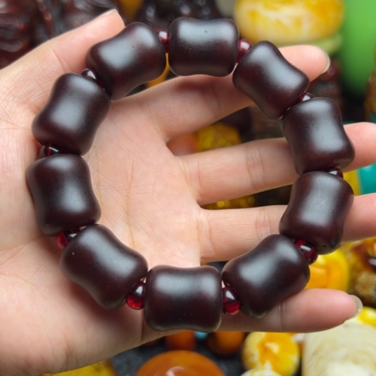 未镶嵌琥珀手串蜜蜡