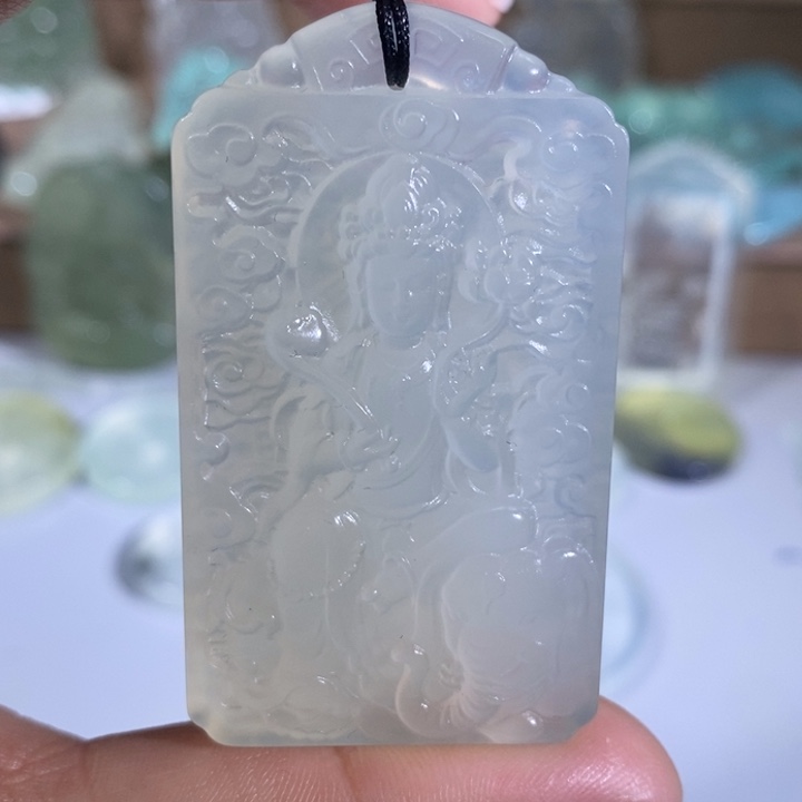 岫玉吊坠未镶嵌吊坠