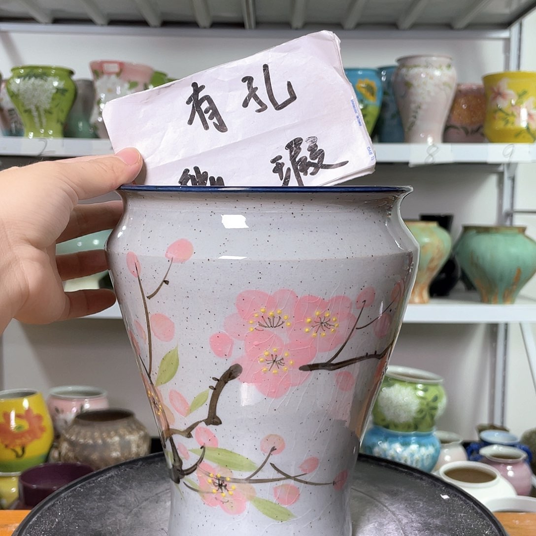 景德镇陶瓷花盆花器暇256