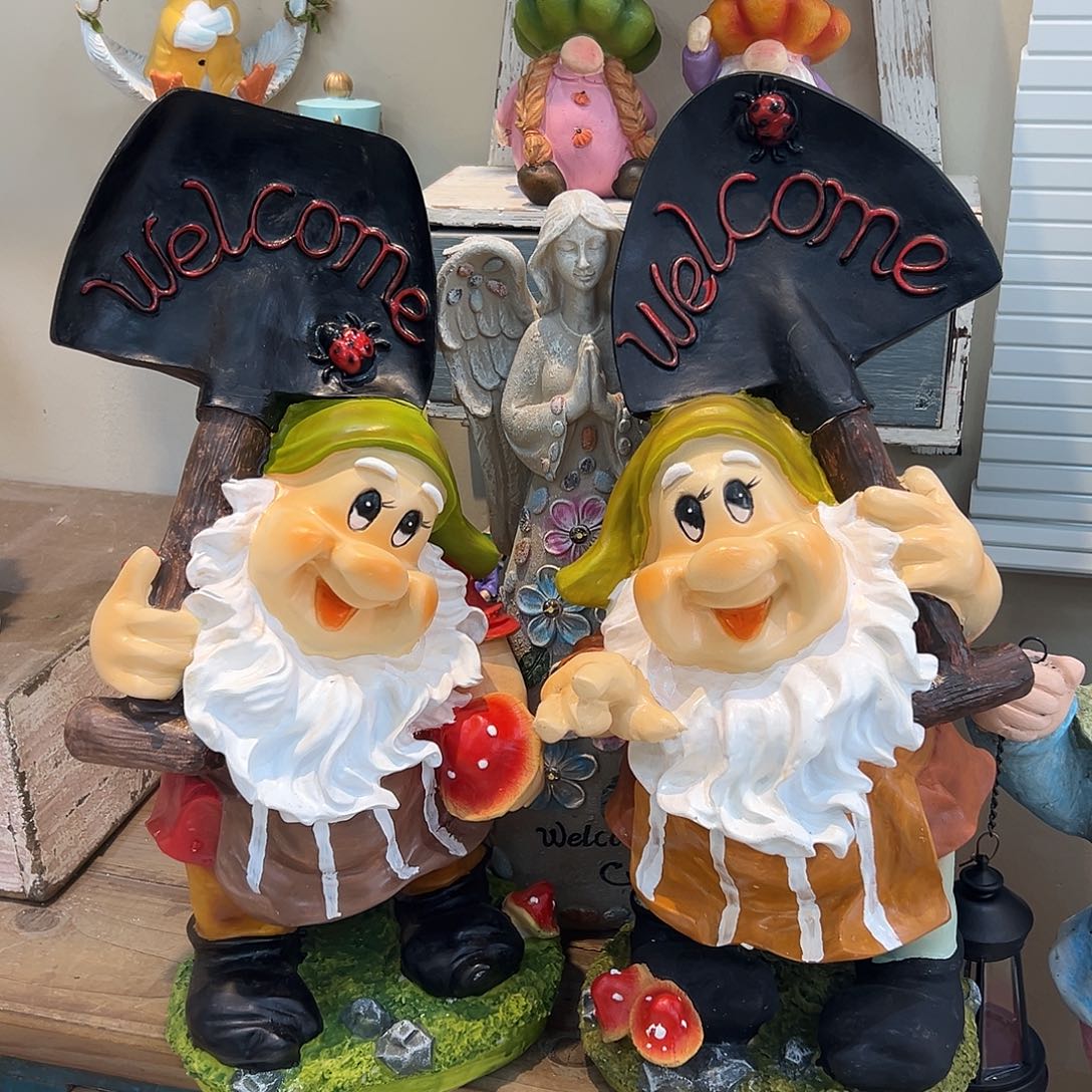 花园摆件红红火火