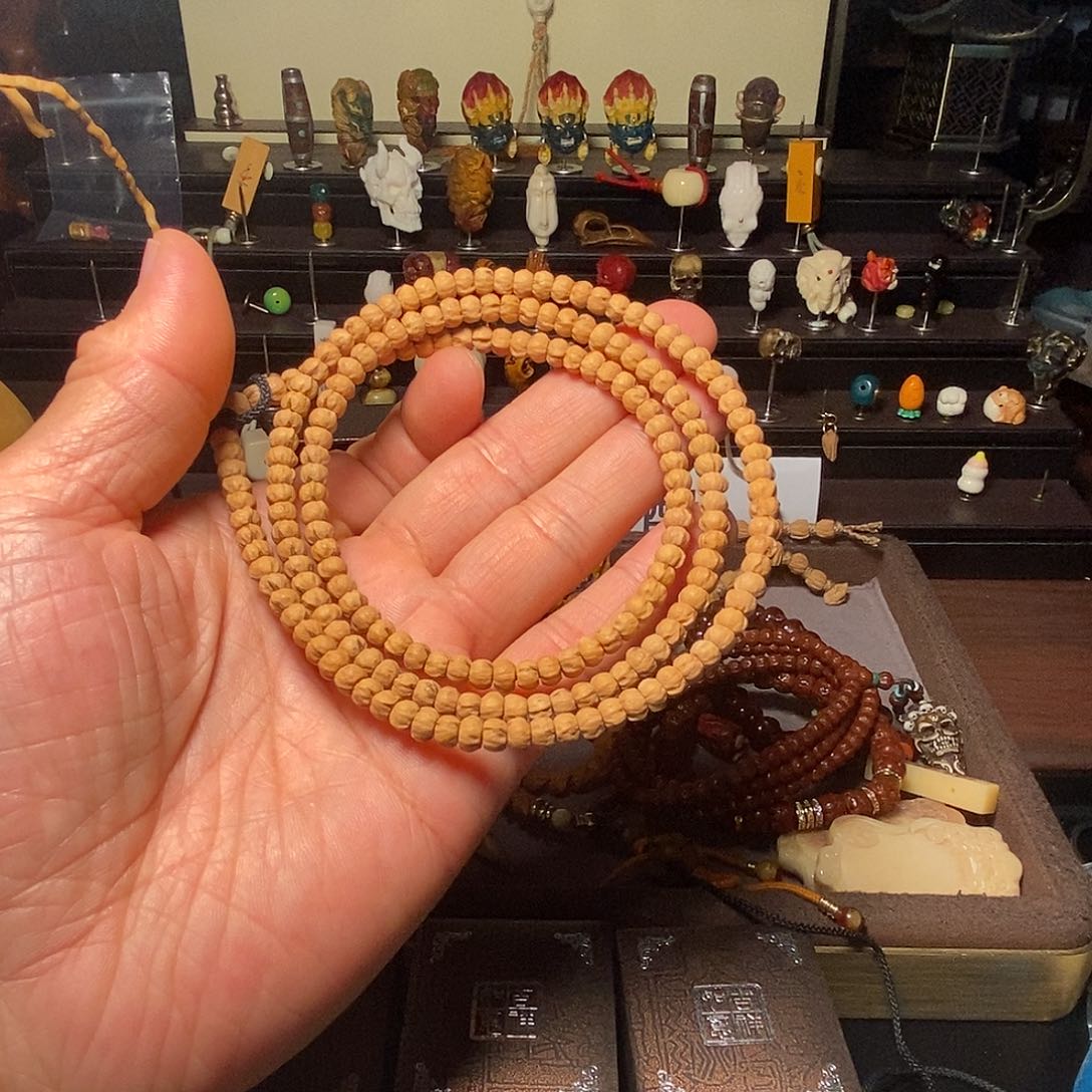 柏香籽/百香籽手串N*小金豆