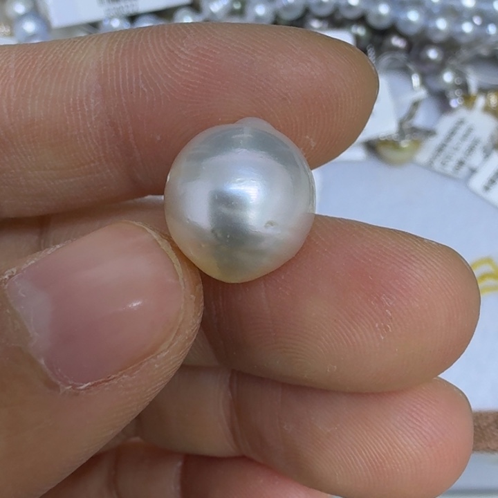 宸***麻颈饰海水珍珠未镶嵌