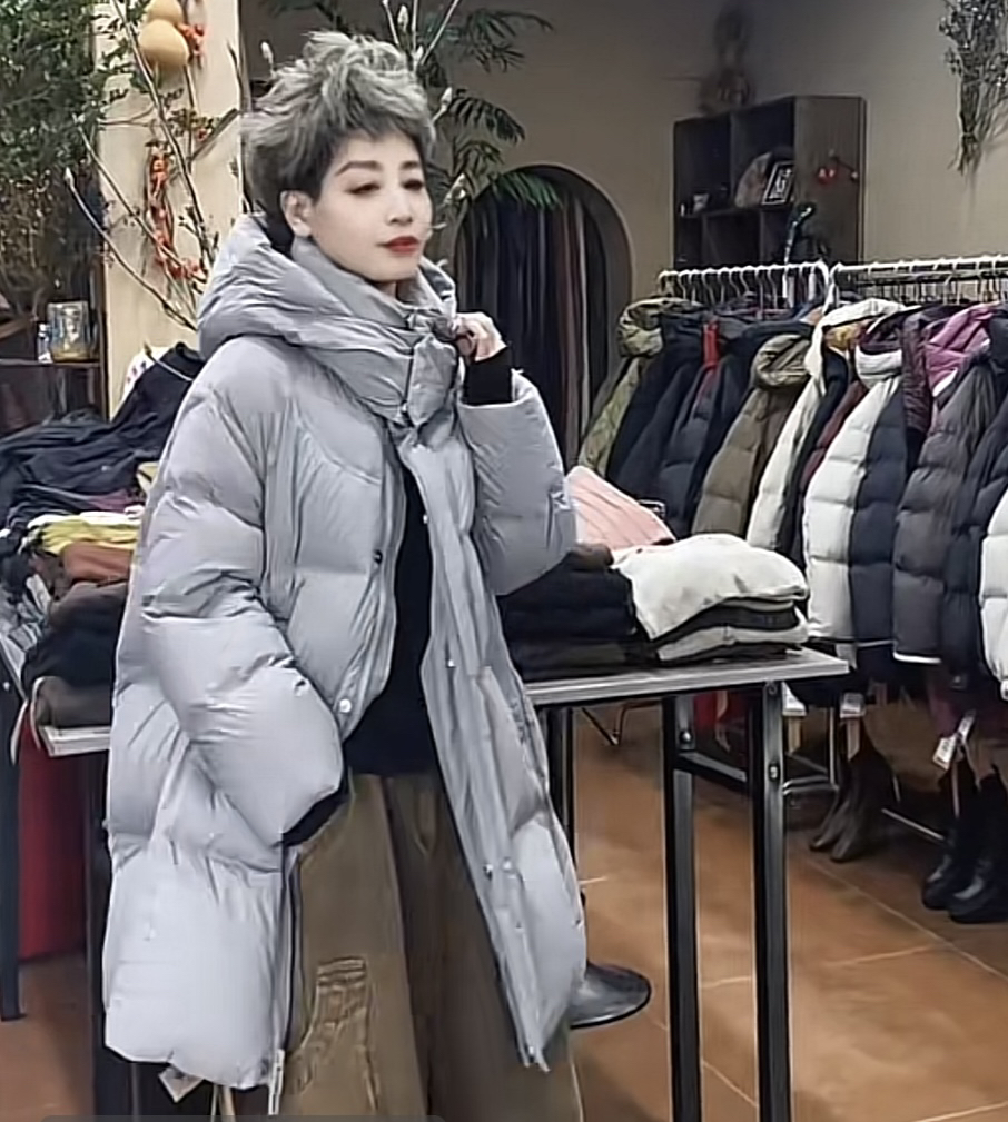 中长款长袖韩版柔软过膝秋冬冬季宽松棉衣网红女装保暖百搭