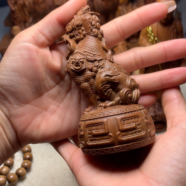 檀香木其他老山檀香手把件