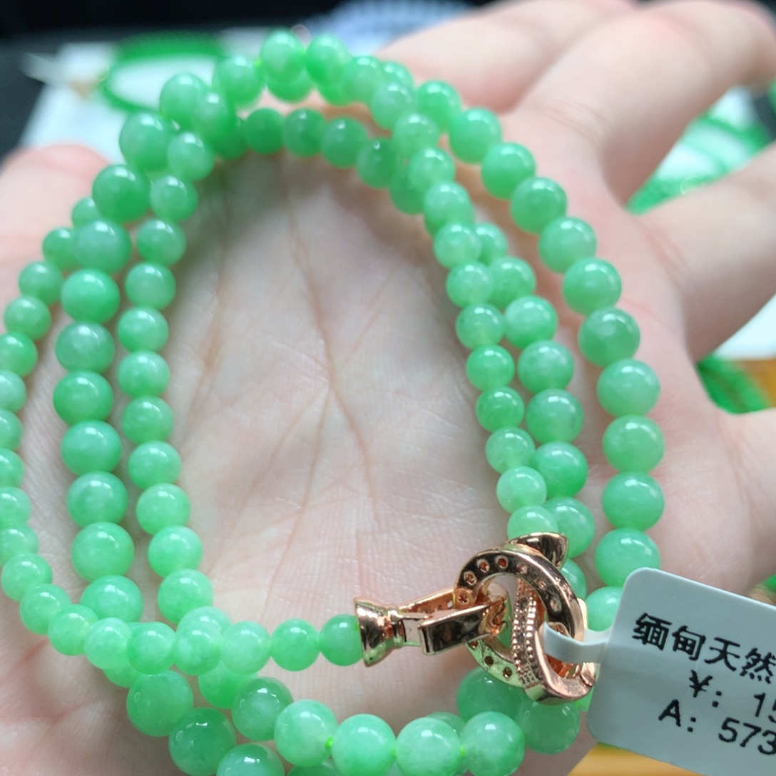 翡翠未镶嵌手链翡翠