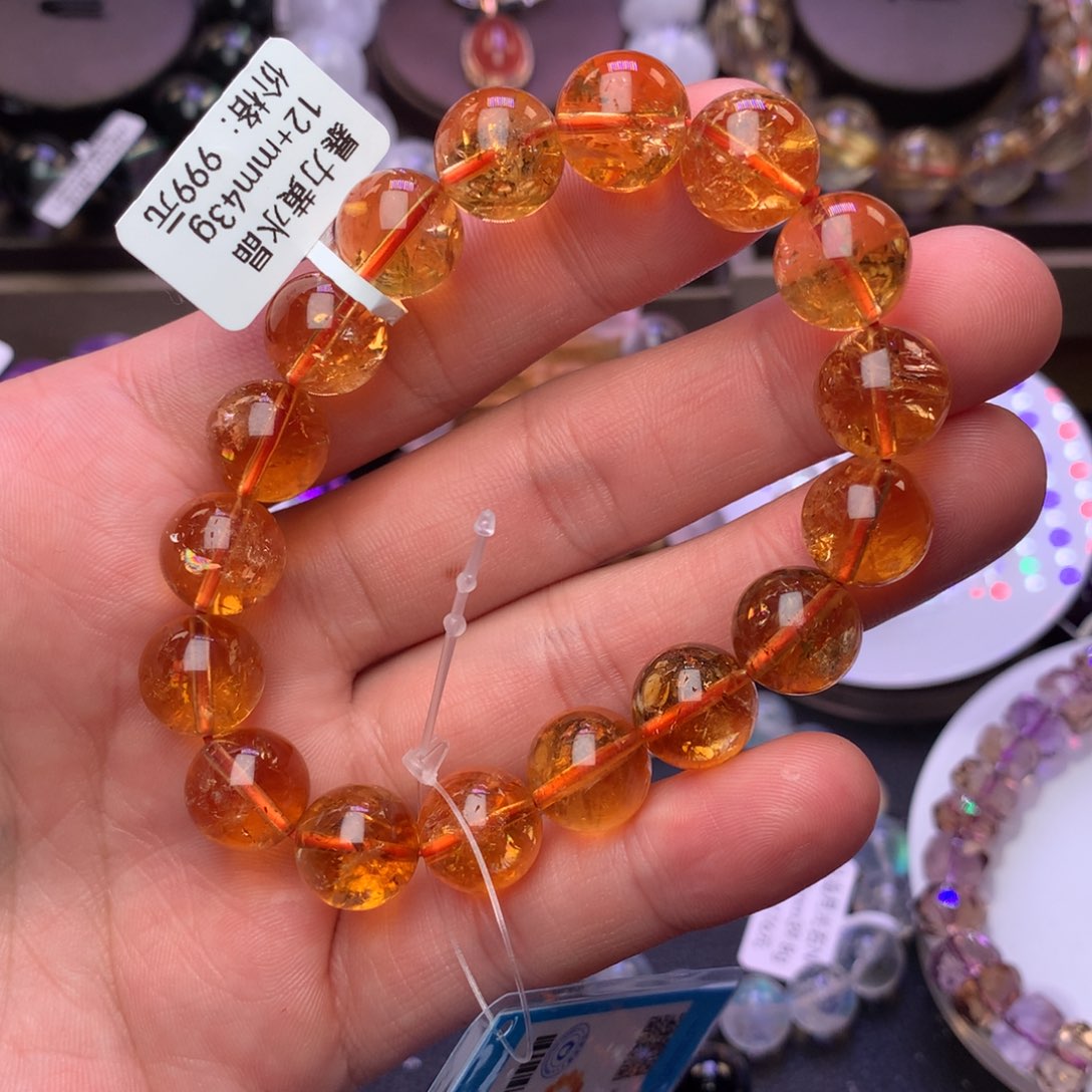 水晶手链未镶嵌手链