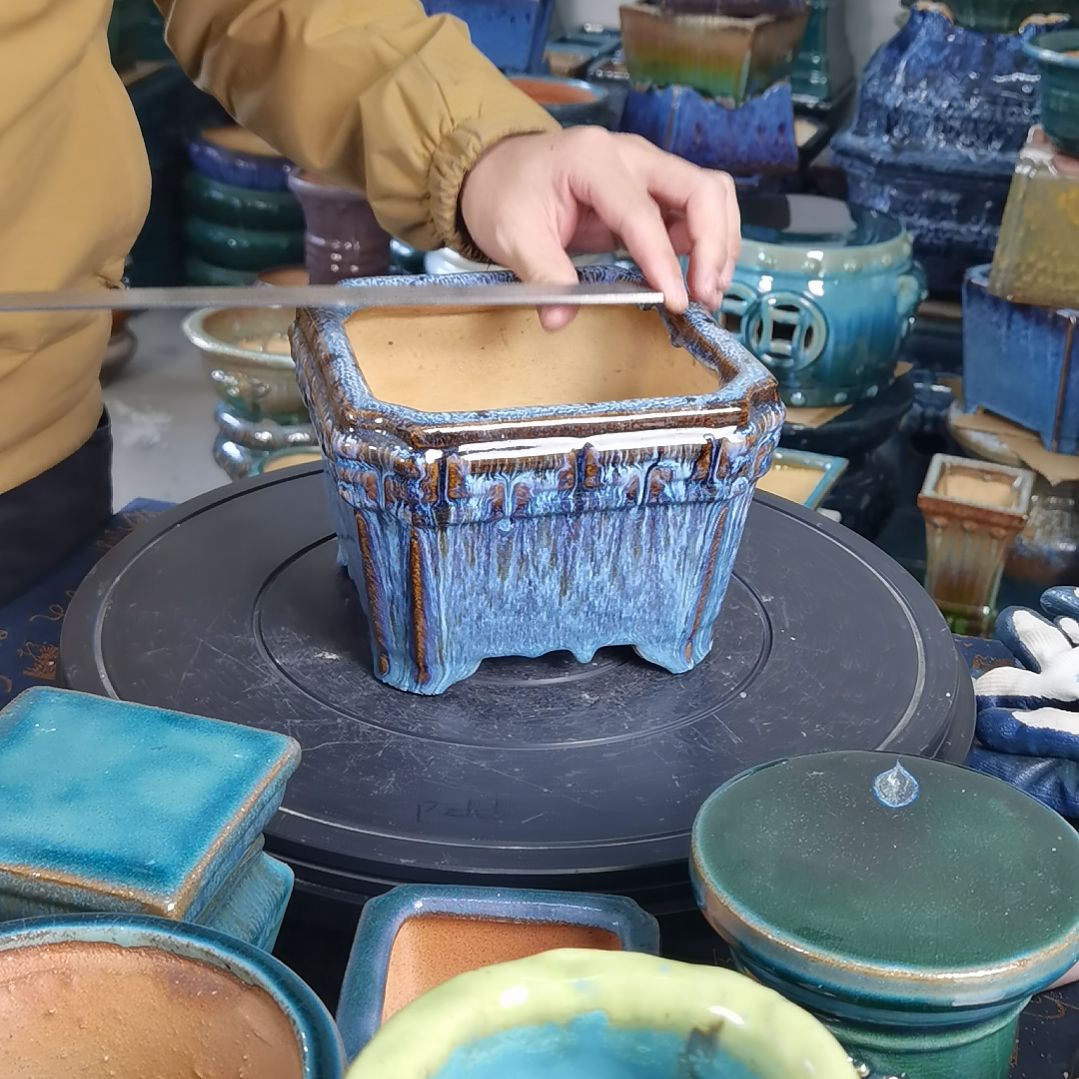 内口15深10石湾花盆默认微瑕