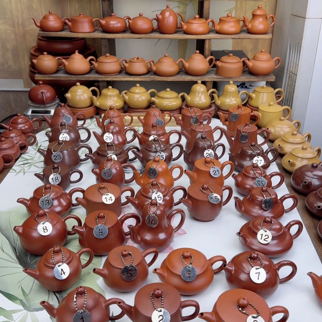 茶壶紫砂抖*抖竹节壶110c