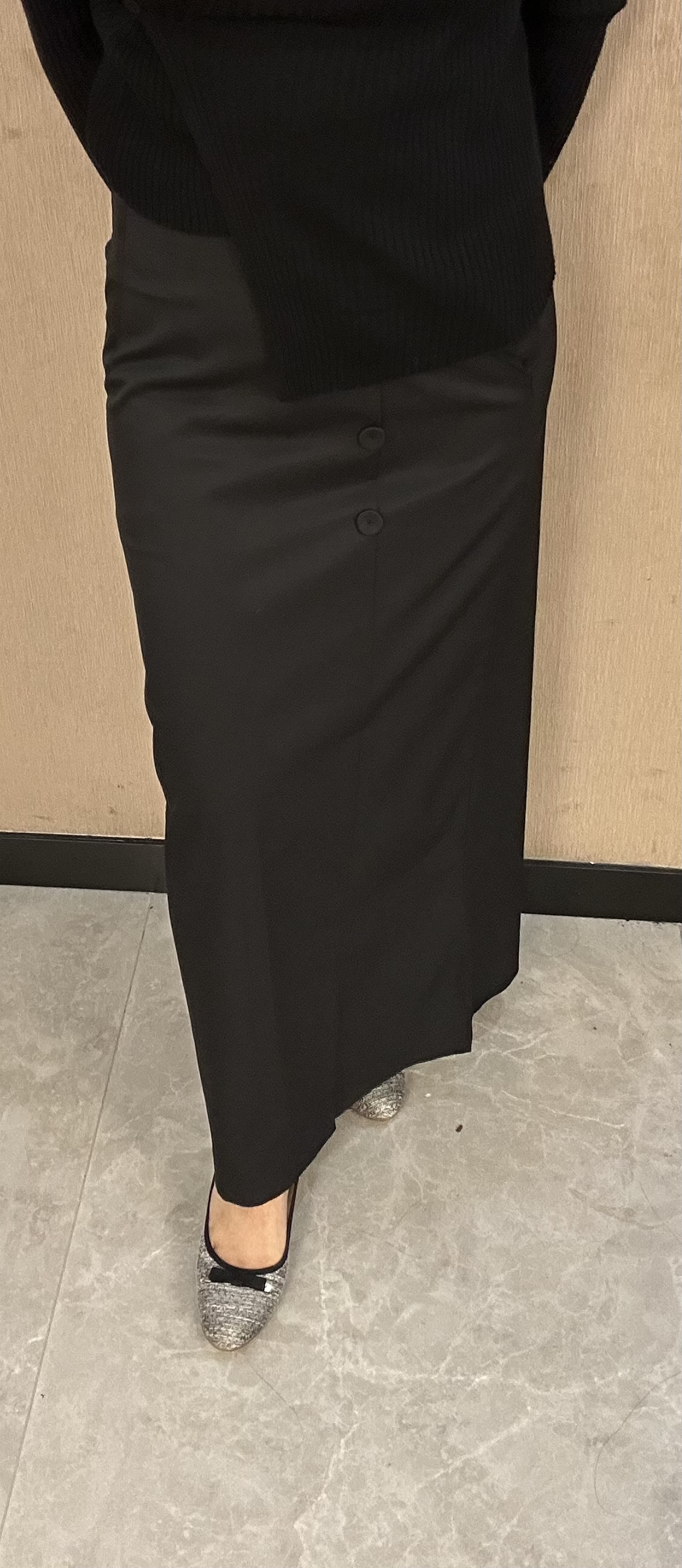 半身裙子女款黑色