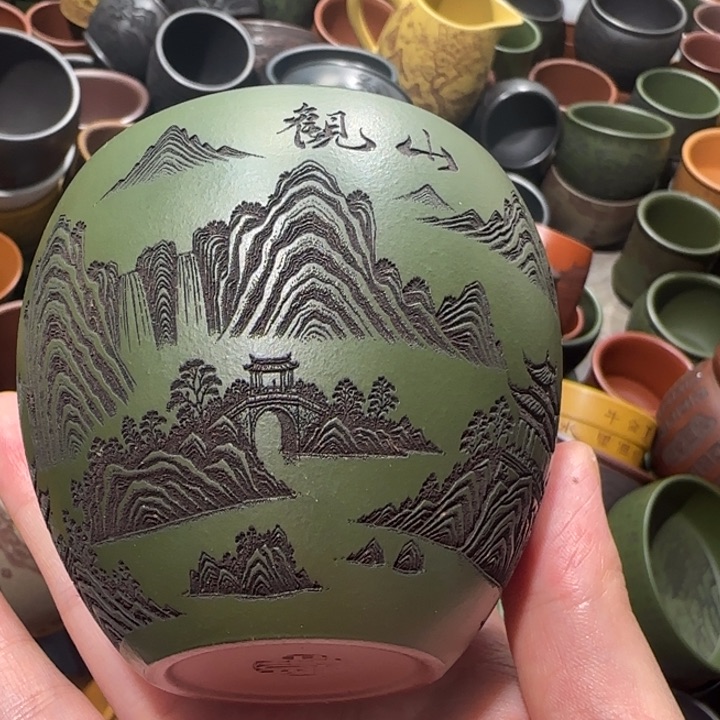 茶杯紫砂全手工紫砂