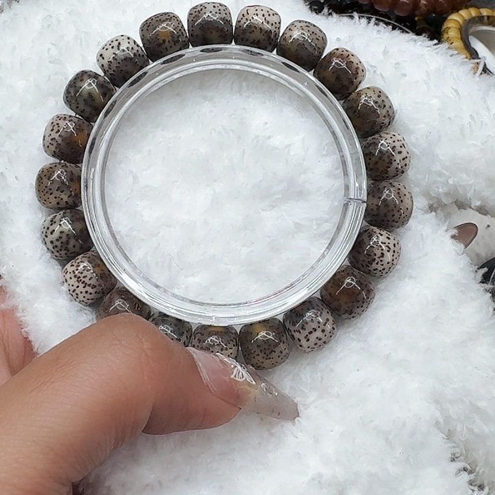 星月菩提手串417传说奶奶灰星月菩提11桶单圈