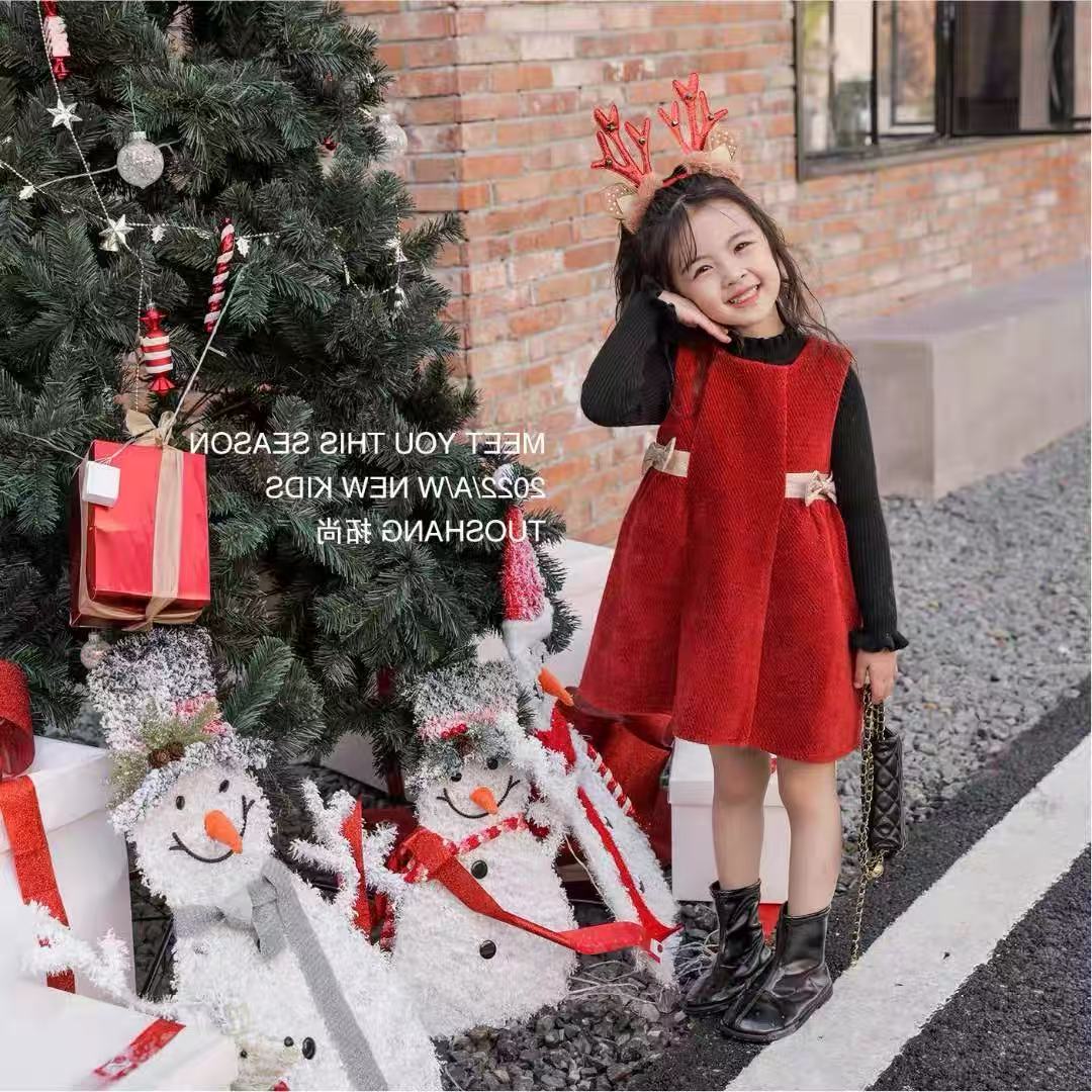 【Suger Yuu】品牌高货女童连衣裙【蝴蝶结连衣裙】99258