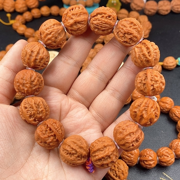 文玩核桃手串京八棱手串