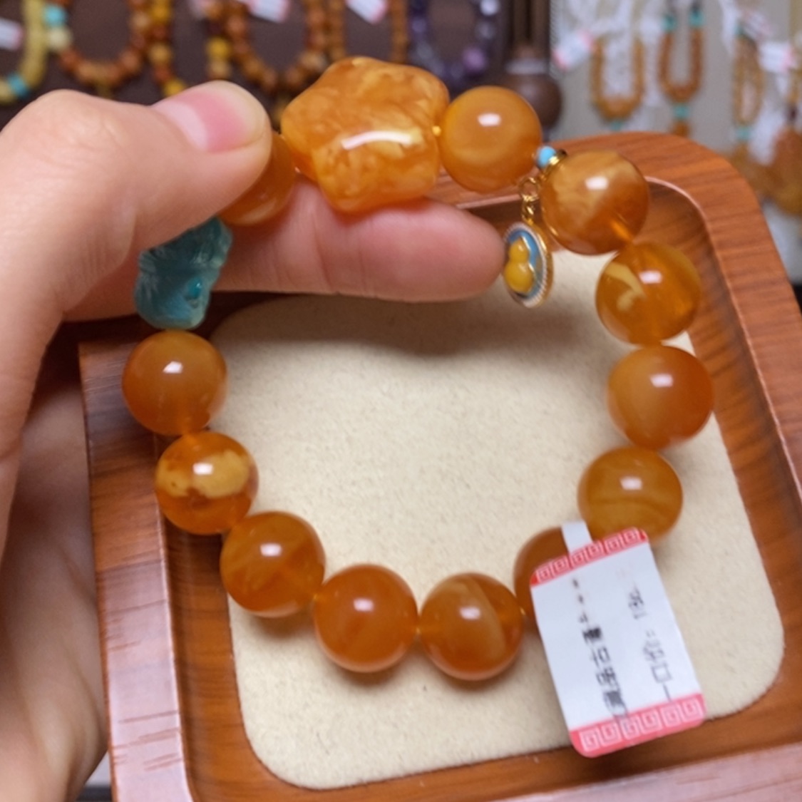 【闪购商品】手链蜜蜡未镶嵌手串