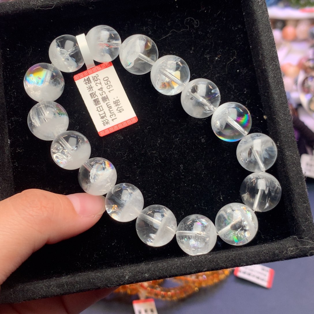 水晶未镶嵌手链手链