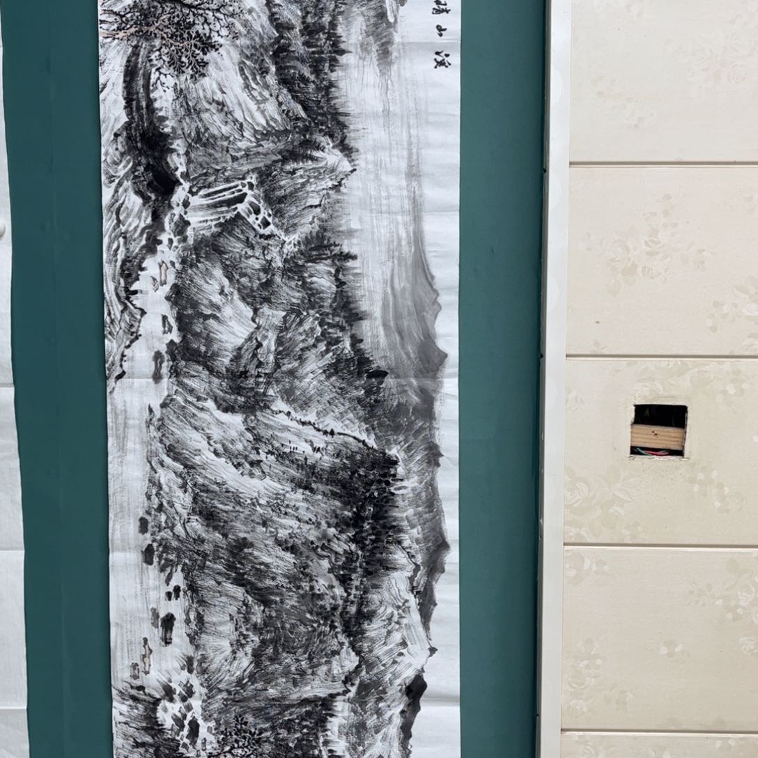 国画张宇老师手绘