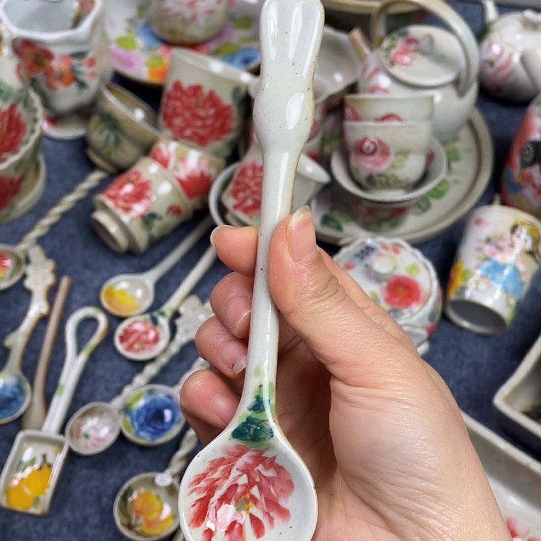 盘景德镇高温陶瓷8888