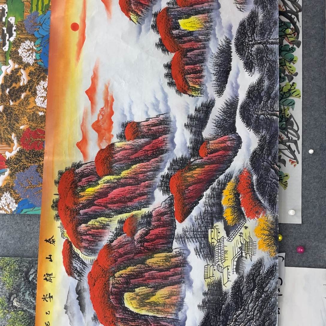 王***帅国画明月的直播间666