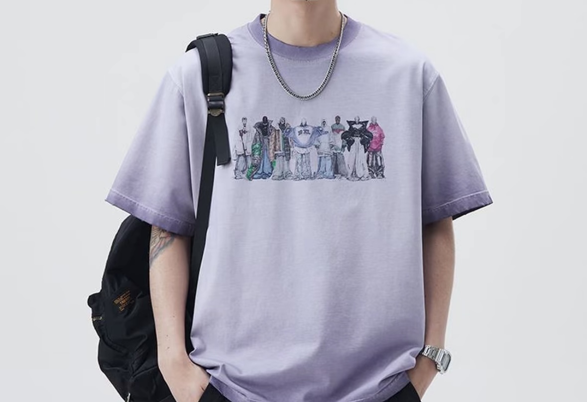 高品质重磅短袖 下单备注编码潮流休闲