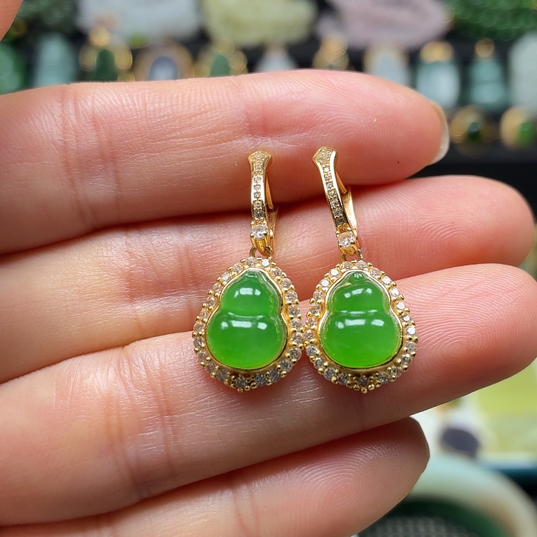 和田玉银S925镶嵌颈饰精品